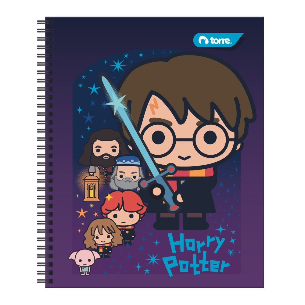 Pack 10 Cuaderno Torre Universitario Harry Potter 2  7mm100h