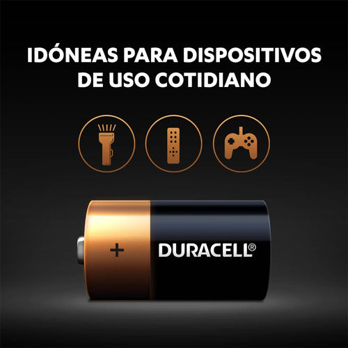 Pila Alcalina Duracell Blíster C X2