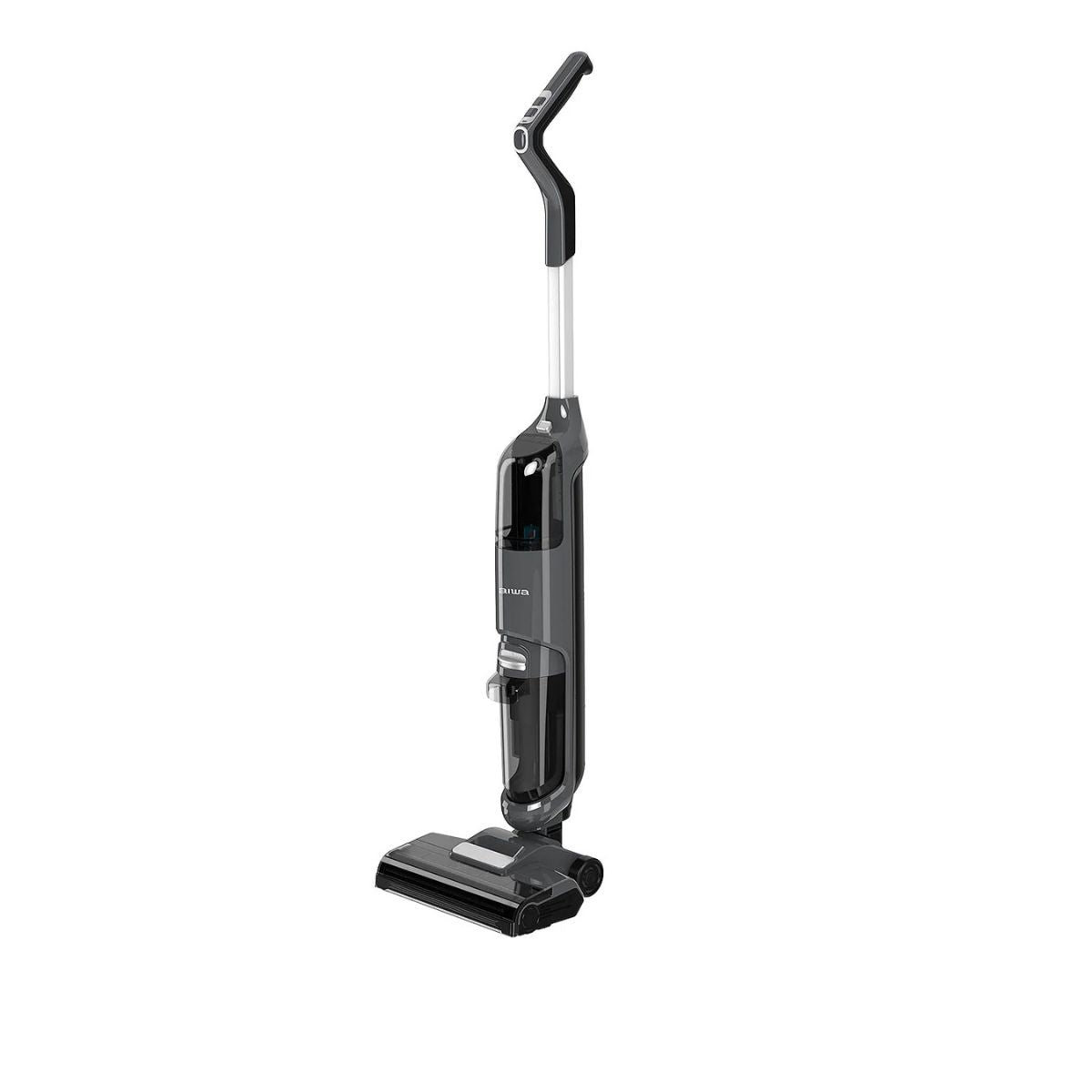 Aspiradora Trapeadora Vertical Aiwa Inalámbrica Awamx6 Negra