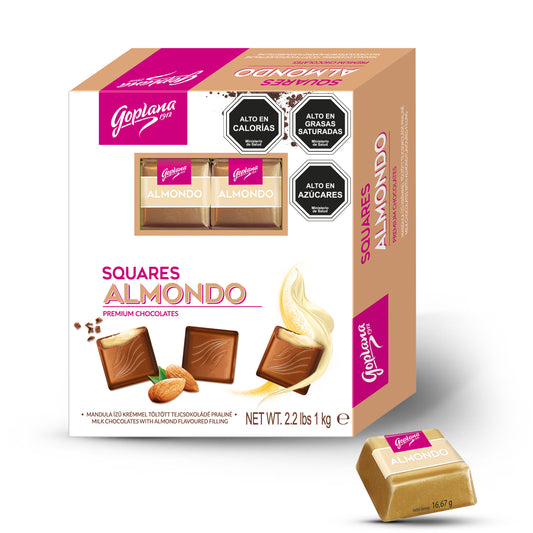 Bombón Chocolate Goplana 1 Kg Sabor Almendra