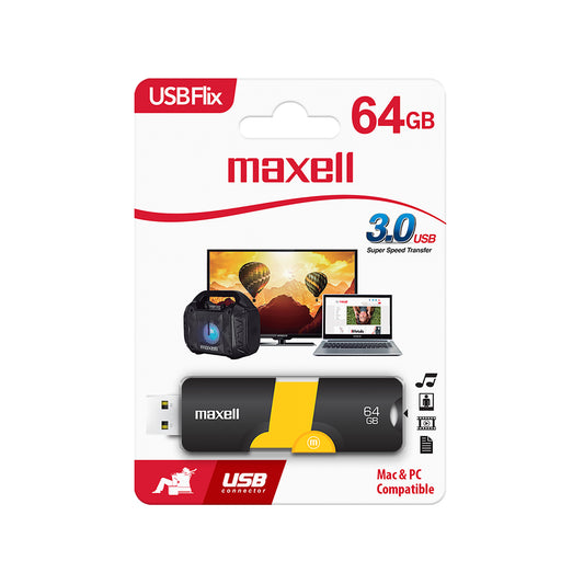 Pendrive Maxell flix 64 GB 3.0
