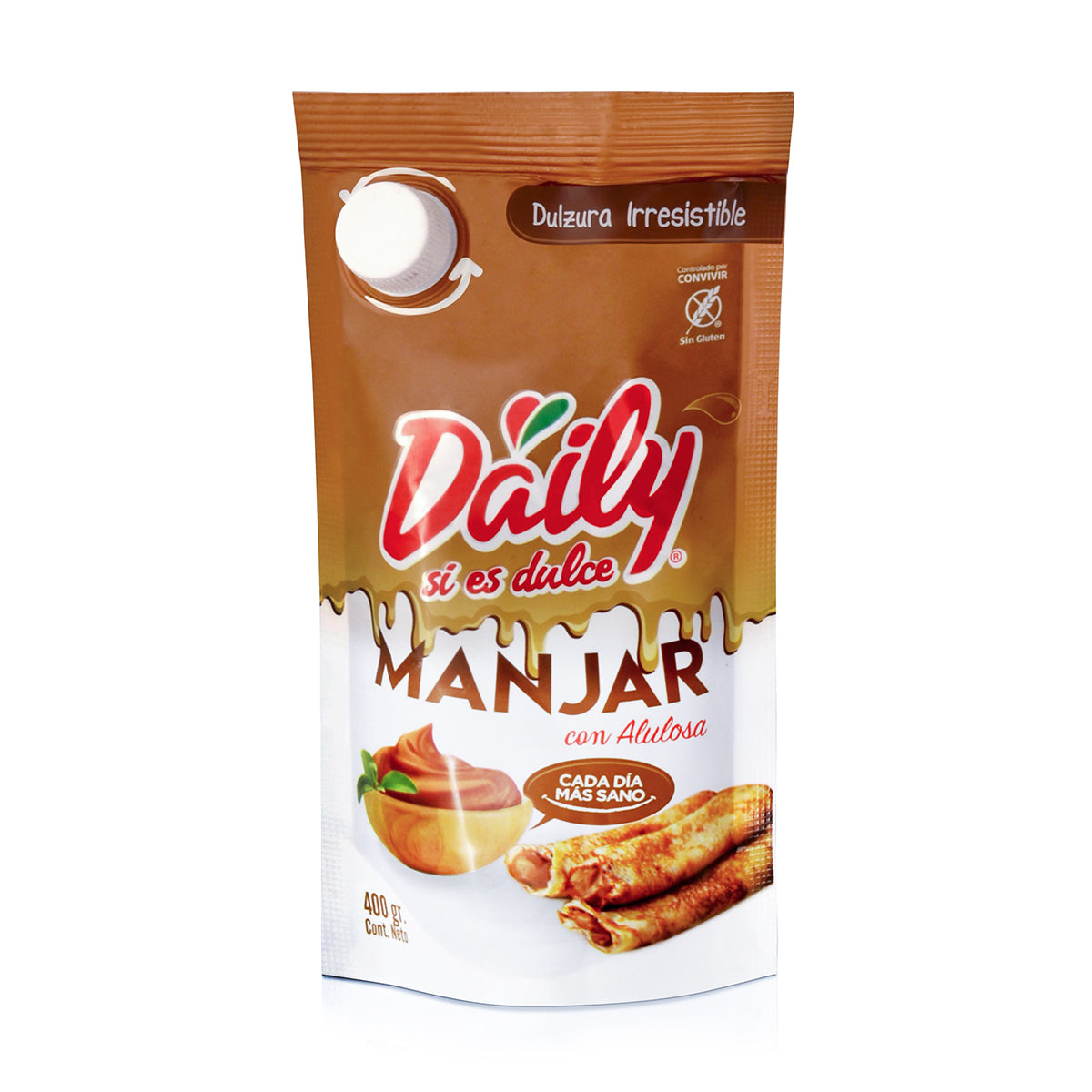 Manjar Daily con Alulosa 400 grs