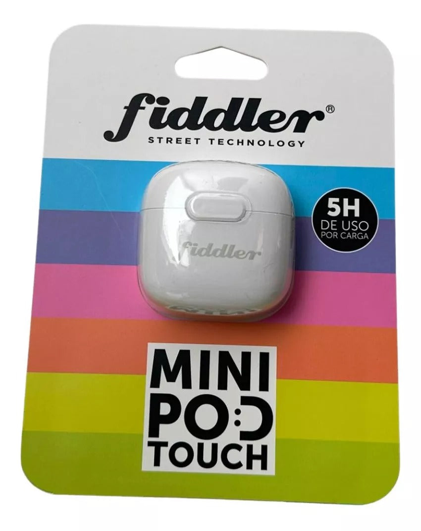Audífonos Fiddler Mini Pod Touch Colors Blanco