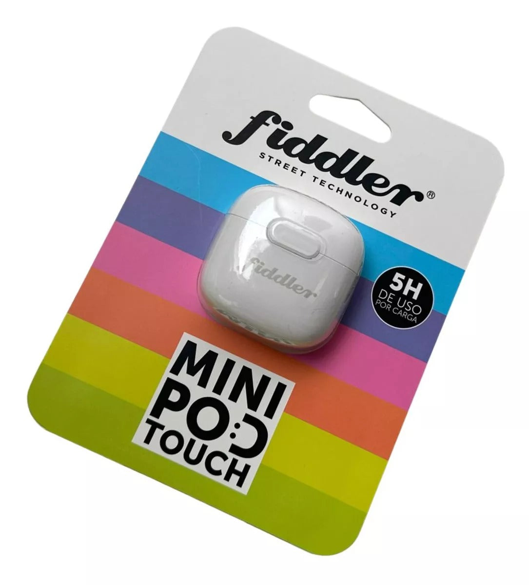 Audífonos Fiddler Mini Pod Touch Colors Blanco