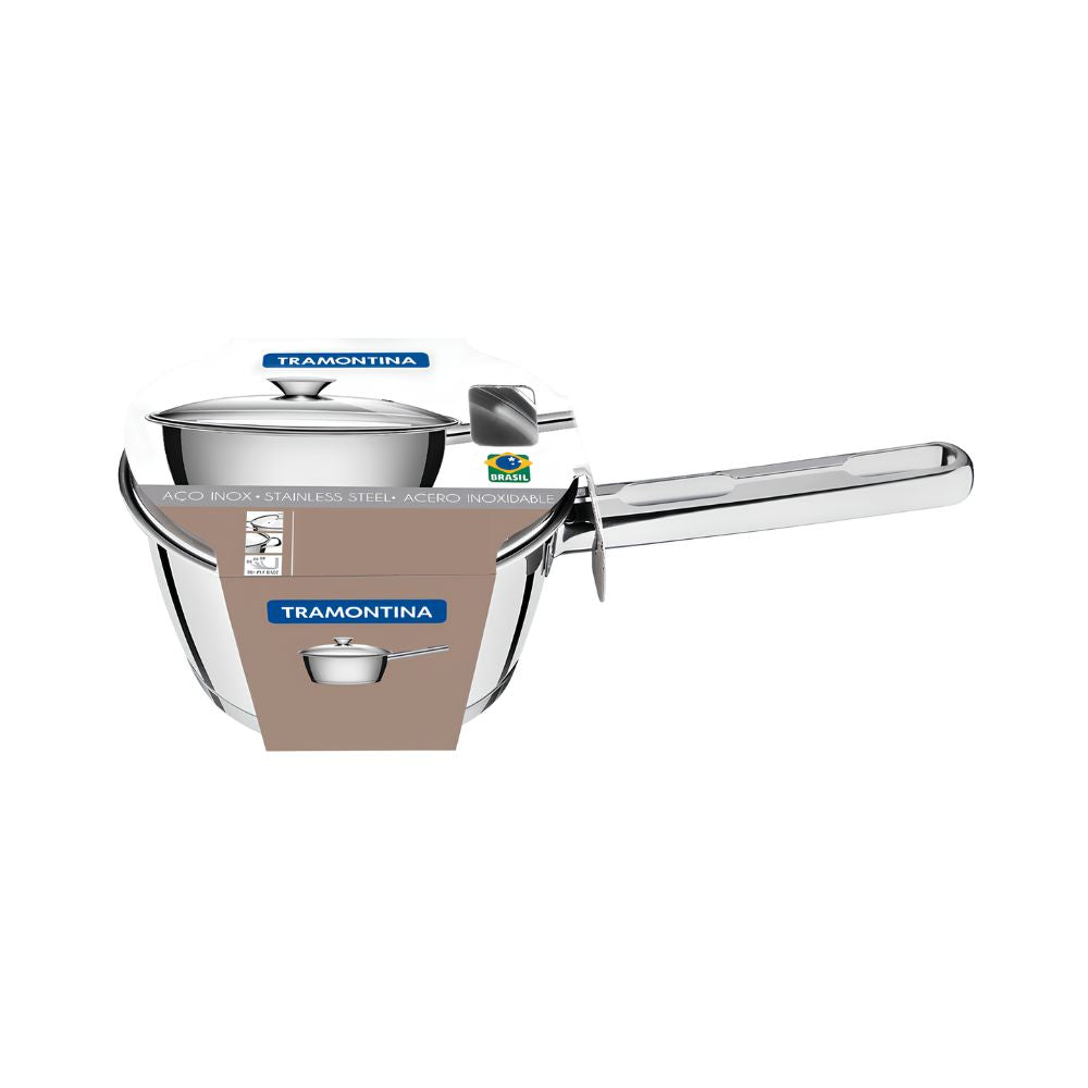 Olla Tramontina de Acero Inoxidable con Mango 16cm