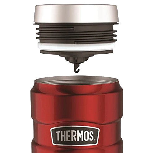Termo Mug Thermos King 470ml Acero Inoxidable Rojo