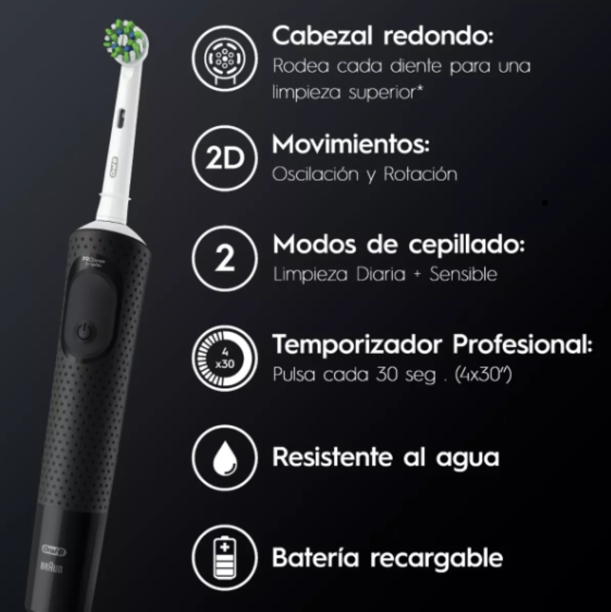Cepillo De Dientes Eléctrico Oral-B Pro Series 2 Pro 2