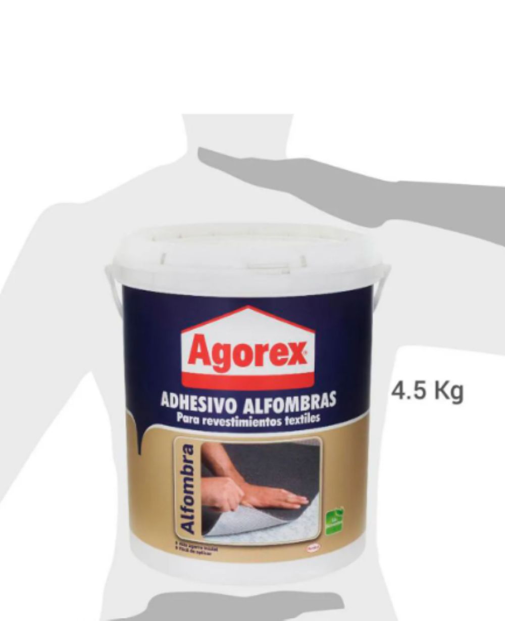 Adhesivo Pegamento Para Revestimientos Agorex Alfombra 4,5kg