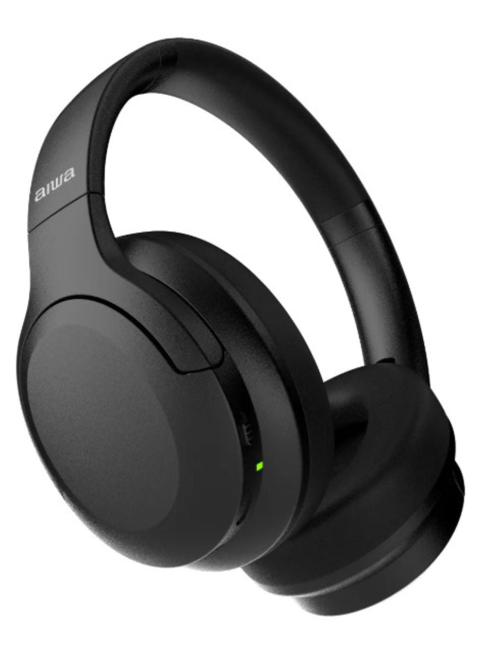 Audifono On-Ear Aiwa Con Cancelación De Ruidos Aw-45nc Negro