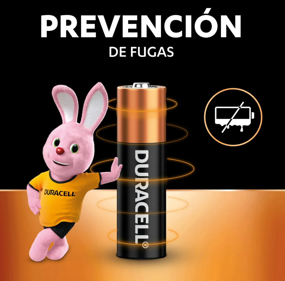 Pila Alcalina Duracell Aaa X24