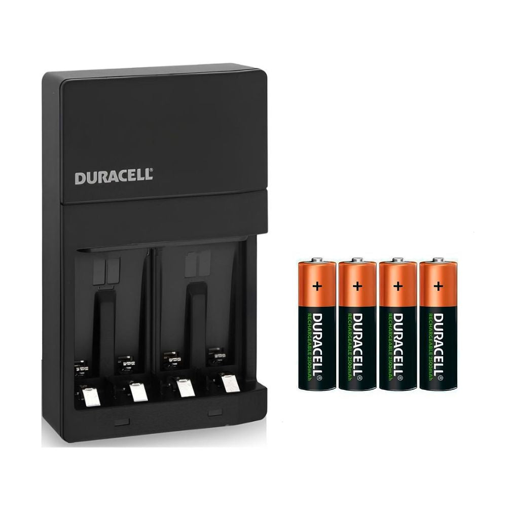 Pack Cargador Duracell De Pilas Aa/aaa + 4 Pilas Aa Recargables
