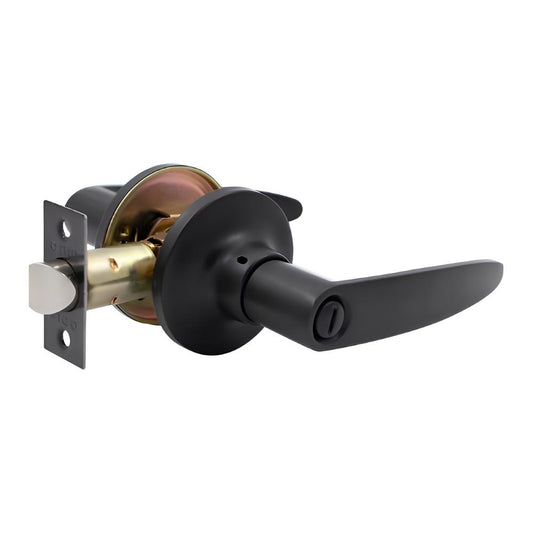Cerradura Tubular Con Manilla Odis 203 Baño Negro