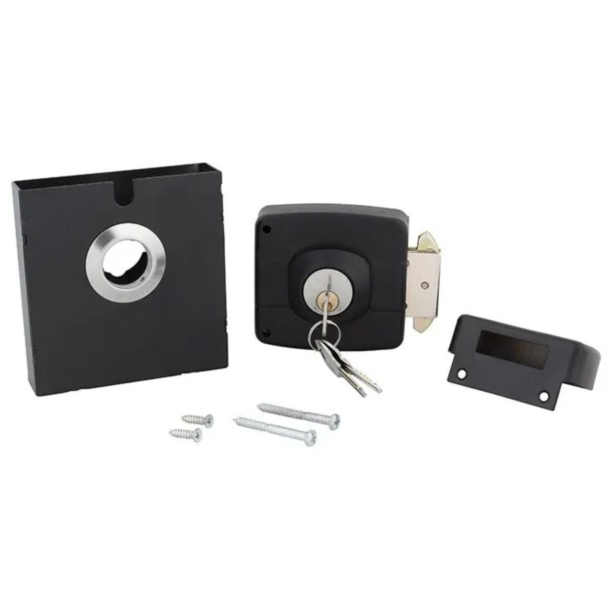 Cerradura Sobreponer Odis 393 Negro