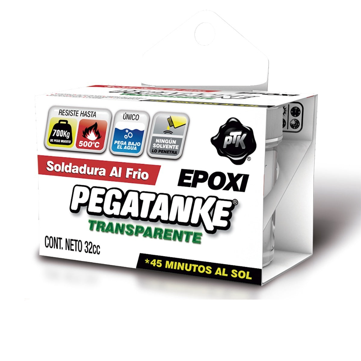 Pegamento Pegatanke Transparente 32cc