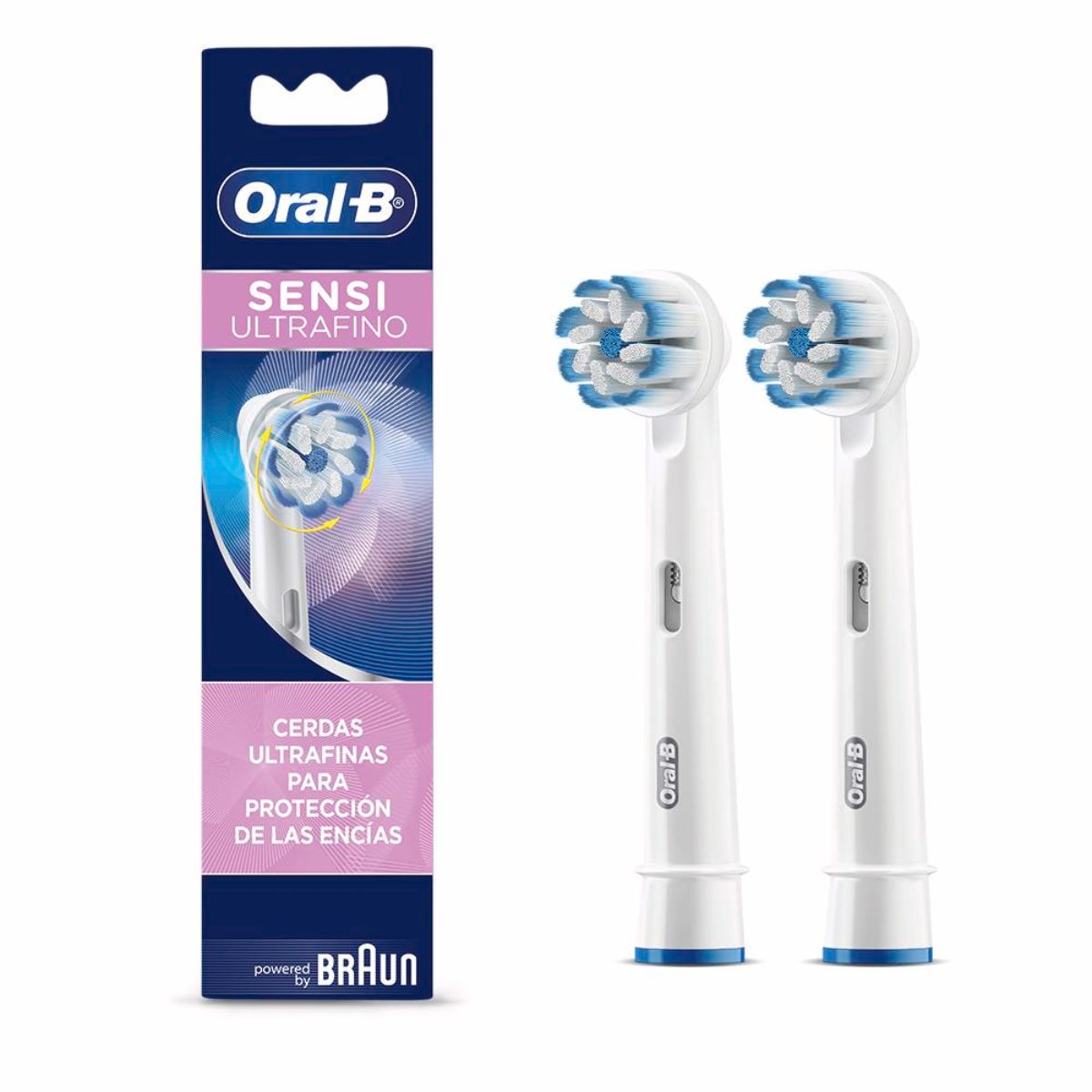 Repuesto Cepillo Eléctrico Oral-B Sensitive 2 Unidades