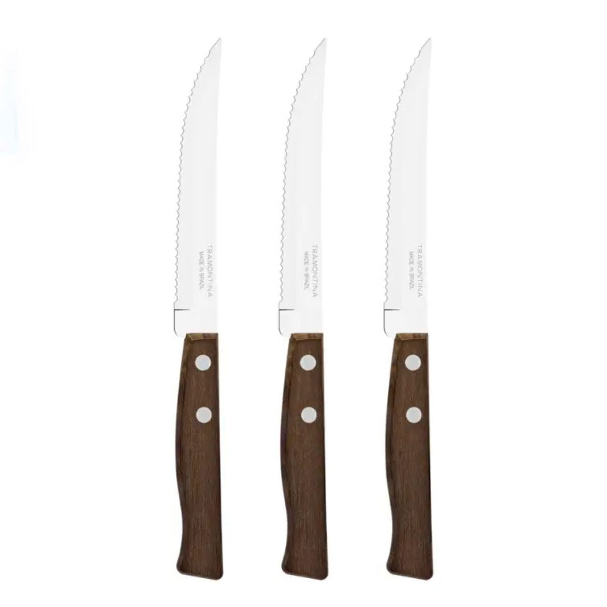 Pack 3 Cuchillos Tramontina Tradicional Asado