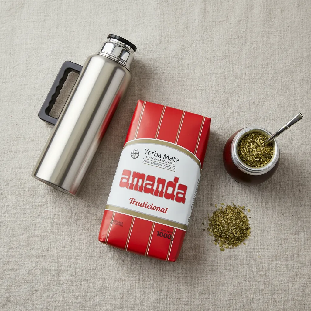 Pack 10 Yerba Mate Amanda Tradicional 1kg