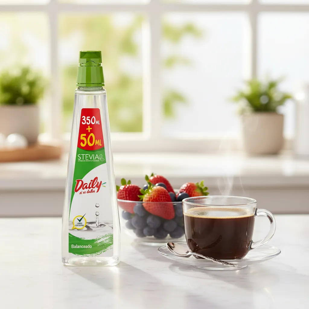 Endulzante Stevia Daily 350ml+50ml 1 Ud