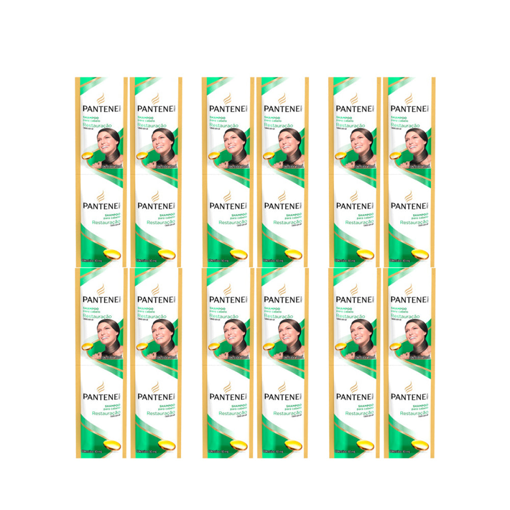 Pack 96 sachet Shampoo Pantene restauración 10ml