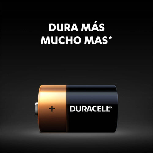 Pila Alcalina Duracell Blíster D X2