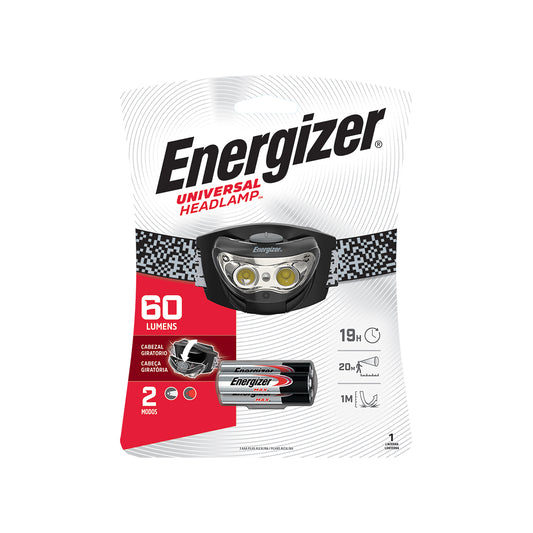 Linterna Manos Libres Energizer 3 Led 60 Lumens