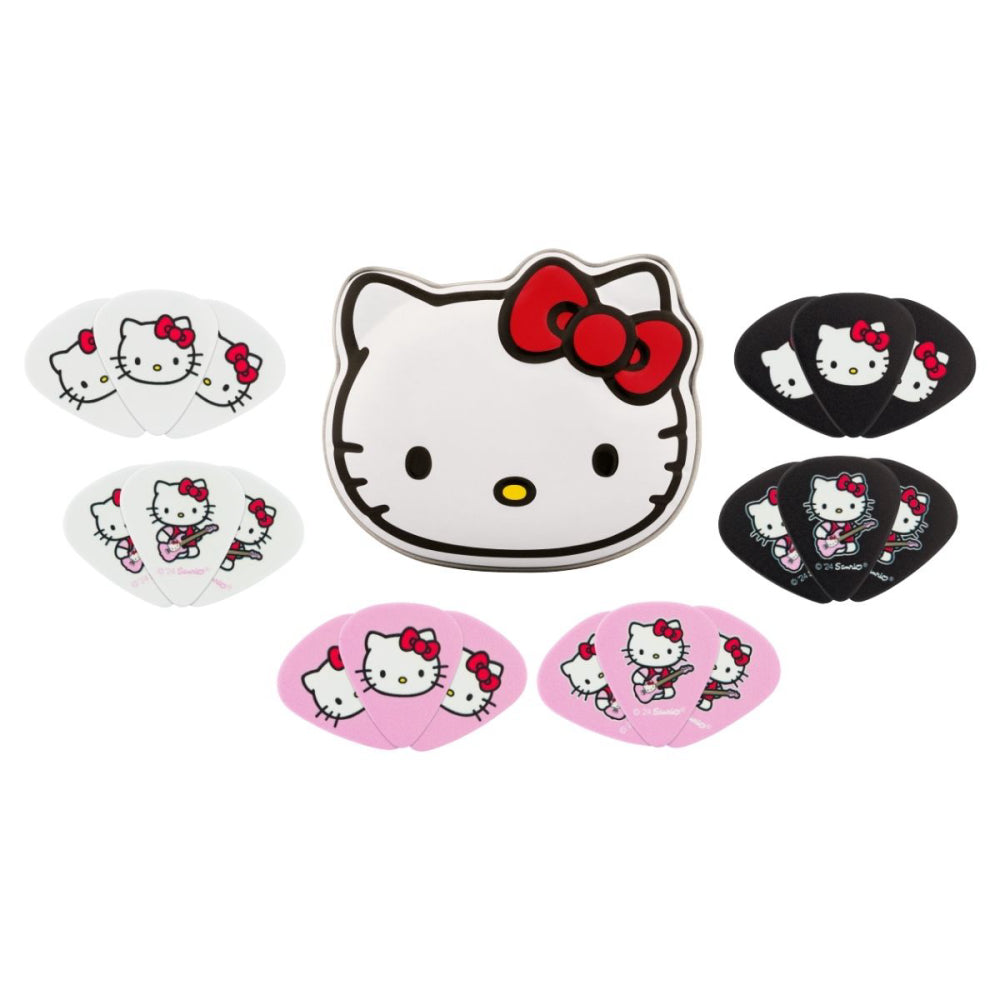 Estuche de púas Hello Kitty Fender x18 unid.