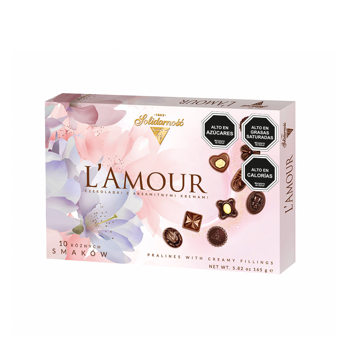 Pack 6 Bombones Lamour Solidarnosc 165g
