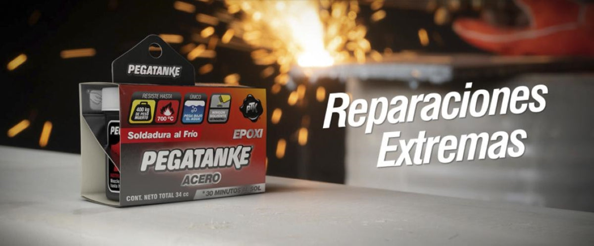 Pegamento Pegatanke Acero 44cc
