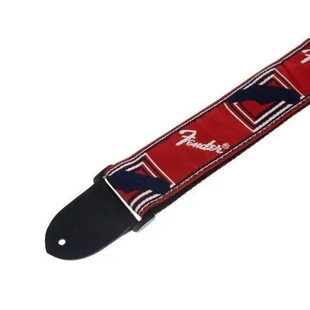 Correa 2" monograma Fender tricolor Red