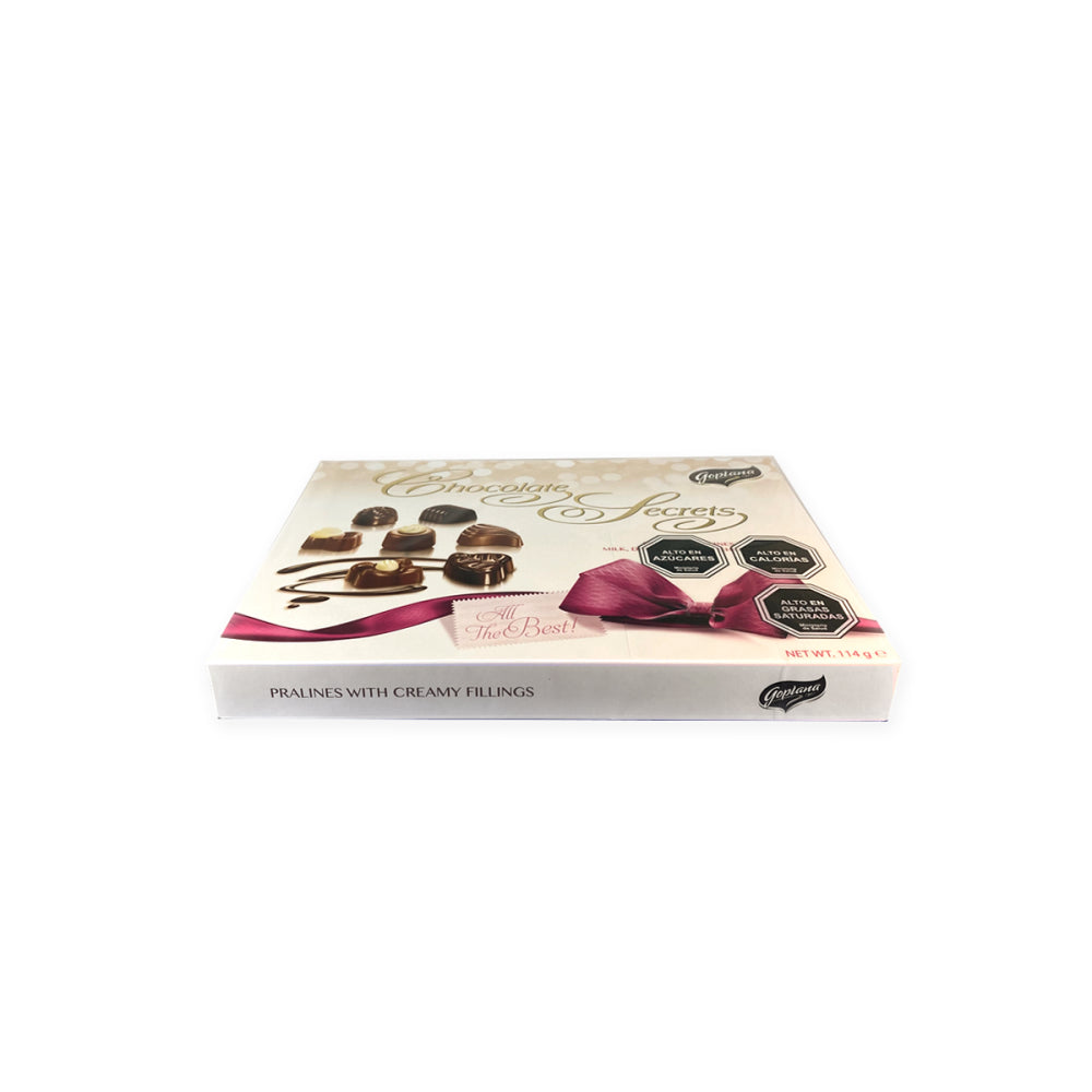 Pack 6 Estuche Bombones Surtidos Secrets Goplana 114g