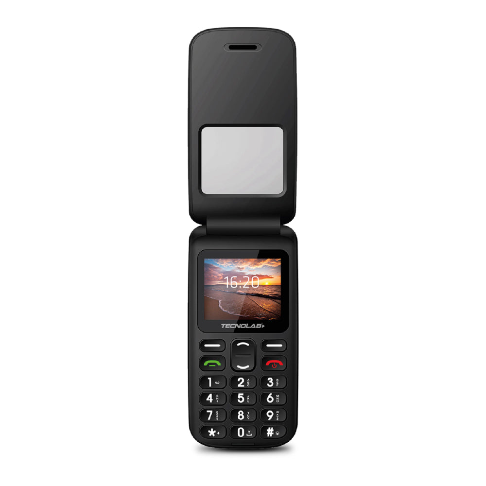 Celular Senior Tecnolab Shell Sos 4G 1.77 Pulgadas Azul