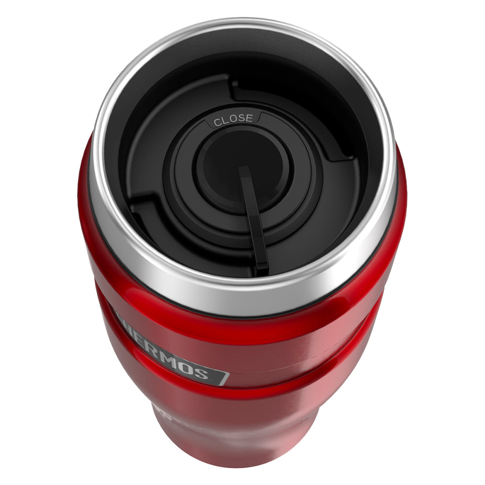 Termo Mug Thermos King 470ml Acero Inoxidable Rojo