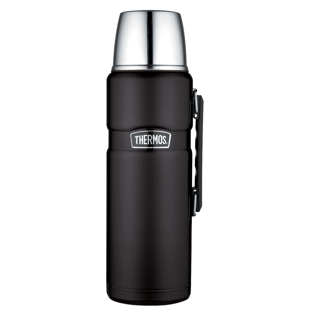 Termo Líquido Thermos King 2.0L Acero inoxidable Negro