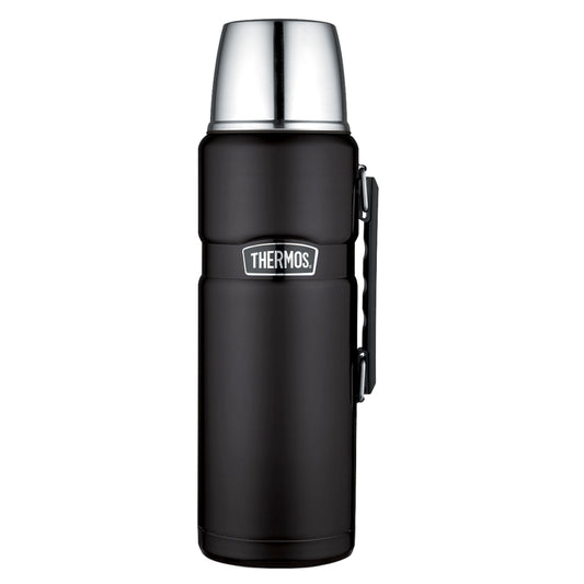Termo Líquido Thermos King 2.0L Acero inoxidable Negro