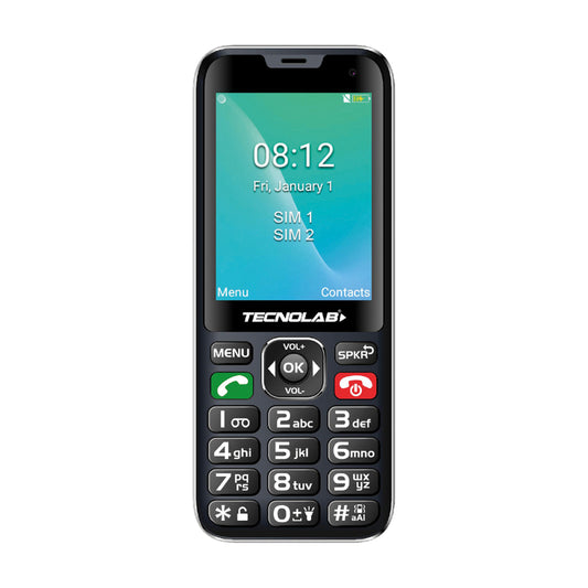 Teléfono Celular Senior 4G Adulto Mayor TL487 Negro