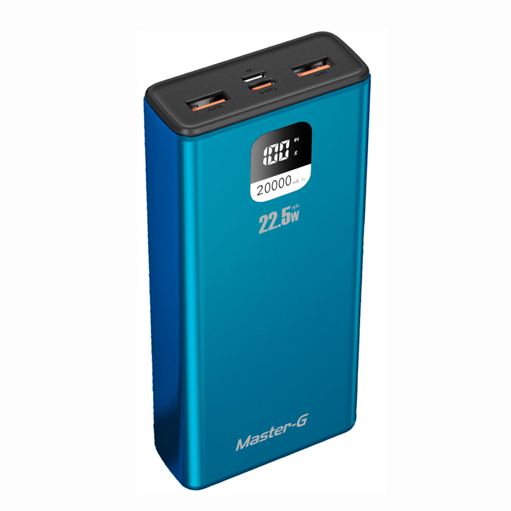 Master-G Batería Externa Power Bank 20.000 Mah