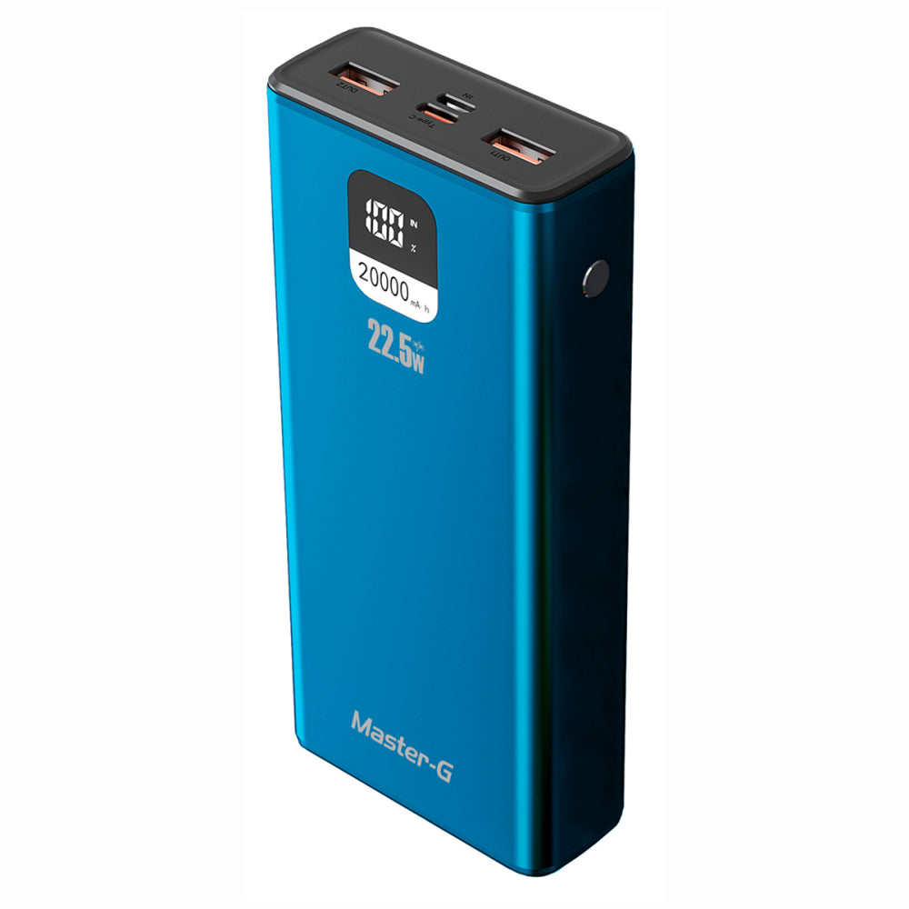 Master-G Batería Externa Power Bank 20.000 Mah