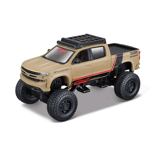 Vehículo Chevrolet silverado z71 2019 4x4 rebels 1:32