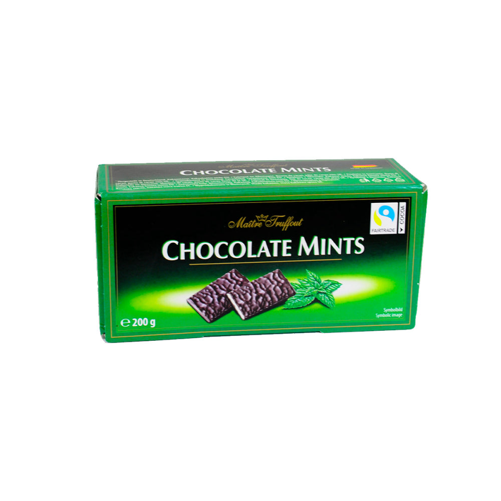 Estuche Chocolate Mints Maitre Truffout 200g