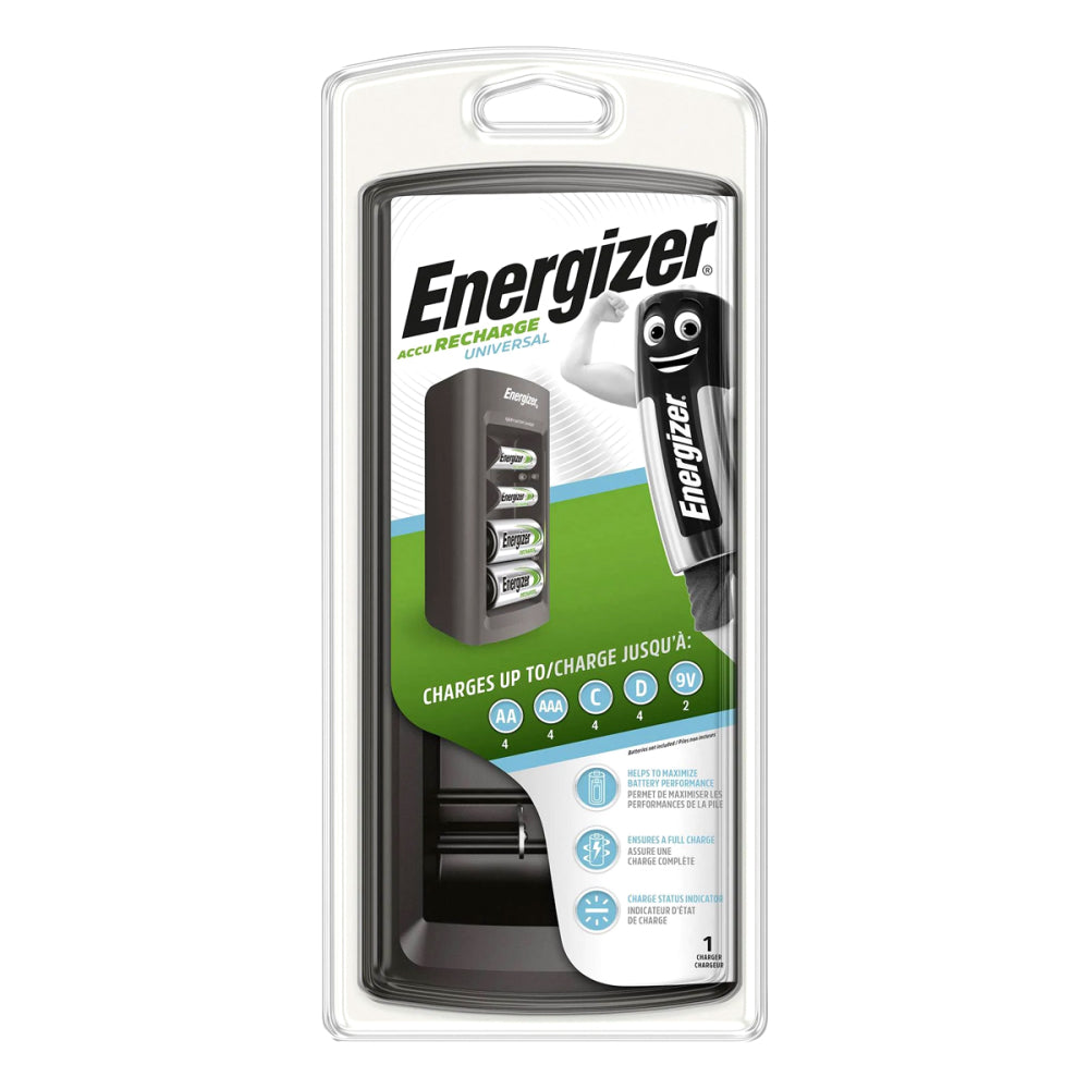 Cargador Universal Energizer AA/AAA/C/D/9v