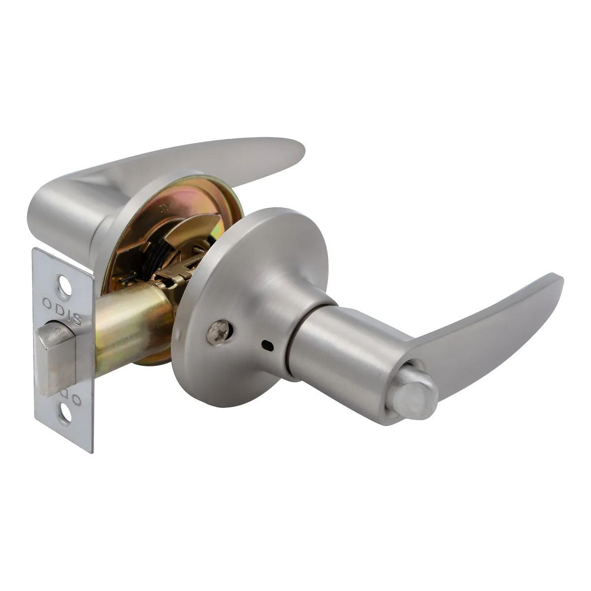 Odis Cerradura Tubular Con Manilla 203 Baño Níquel