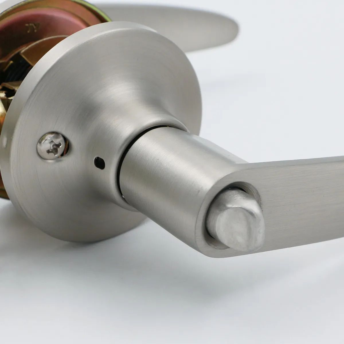 Odis Cerradura Tubular Con Manilla 203 Baño Níquel