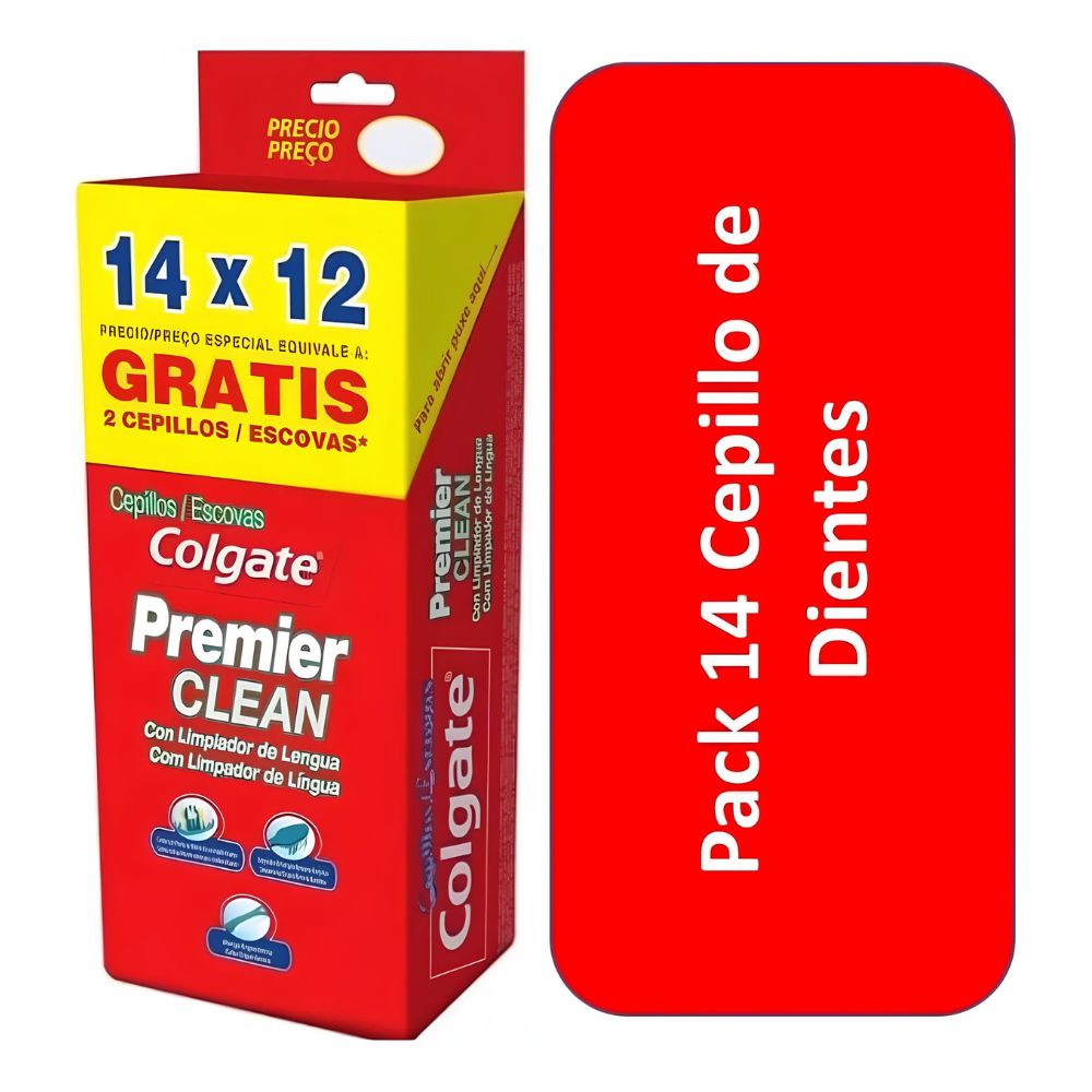 Cepillo Dental Colgate X14 Unidades