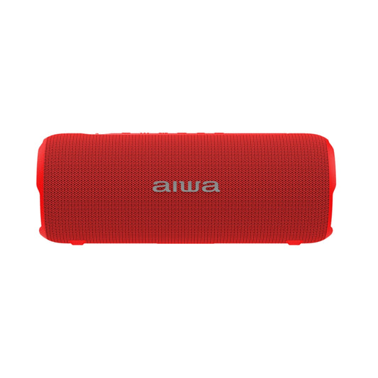 Parlante Portátil Bluetooth 15w Aiwa Impermeable Tws Rojo