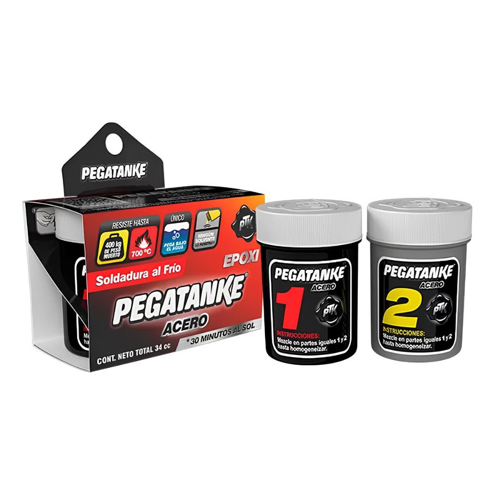 Pegamento Pegatanke Acero 44cc
