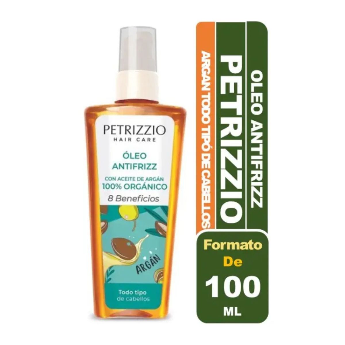 Oleo Petrizzio Anti Frizz Argán 100 ml