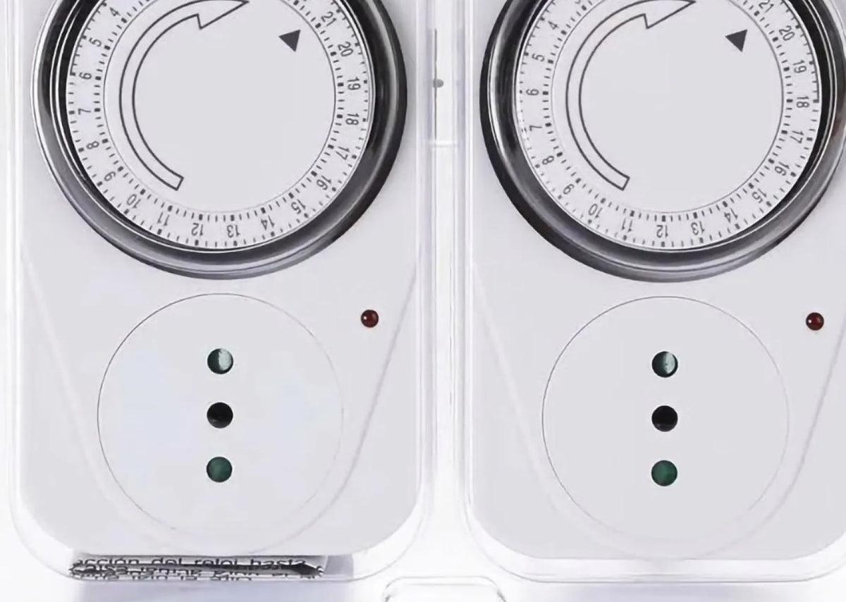 Temporizador eléctrico Pack 2 timer diario House Safe