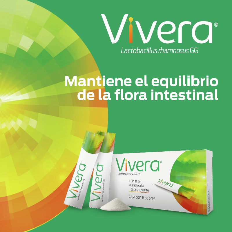 Vivera Lactobacillus Rhamnosus Gg 8 Sobres Cada Caja