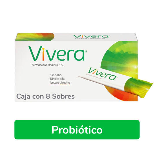 Vivera Lactobacillus Rhamnosus Gg 8 Sobres Cada Caja
