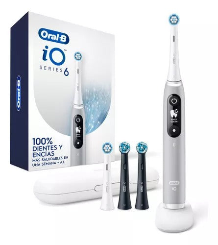 Cepillo de Dientes Eléctrico Oral-B iO 6 + 4 Repuestos